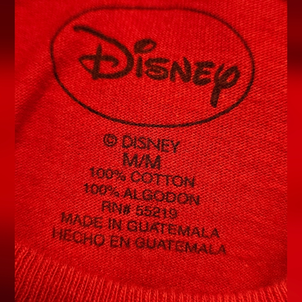 Disney Red T-Shirt - Picture 3 of 3